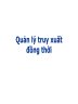 bài giảng hệ quản trị cơ sở dữ liệu - ths. nguyễn minh vi