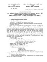 Báo cáo thành tích 5 năm-Đề nghị LĐLĐ tỉnh khen