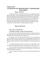 Báo cáo Tiểu luận Bào chế và kiểm nghiệm thuốc thú y - Chuyên đề 4 ppt