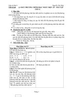 BPT bậc nhất 1 ẩn (T1) . Đạt GVG cấp Tỉnh 09 - 10