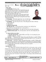 Tiết 100,Về luân lí xã hội ở nước ta