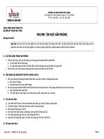 Bài tập lớn môn học: Tin học văn phòng (Số 02) doc