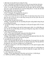 trắc nghiệm môn lý thuyết tiền tệ