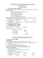 Đề thi cuối học ky 2 lớp 1