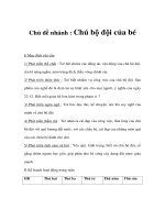 Kế hoạch tuần - Chú bộ đội của bé pdf