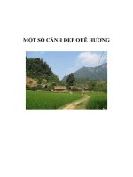 MỘT SỐ CẢNH ĐẸP QUÊ HƯƠNG potx