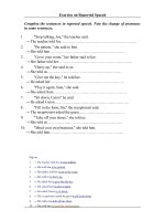 BT Reported Speech 2