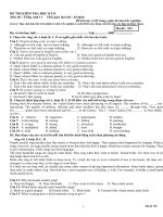 Thi thử HK II Anh_11 số 8