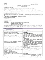 giáo án 11 HKII tuần 19-34 mới