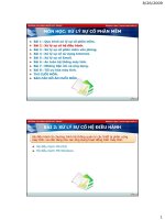 Bài 2 : Xử lý sự cố hệ điều hành ppt
