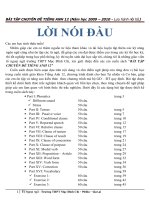 BT CHUYEN DE ON THI TNTHPT 2010