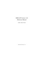 GRIB API Version 1.8.0 Reference Manual - Author: Enrico Fucile docx