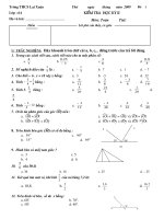 de thi hoc ki II toan 6