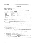 Tài liệu tiếng Anh ôn thi tuyển sinh cao học - Phần 3 ppsx