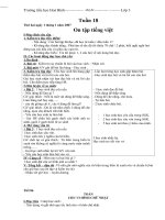 giáo án lớp 3 tuần 18-23 CKTKN