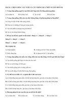 BÀI 18: CHỌN GIỐNG VẬT NUÔI VÀ CÂY TRỒNG