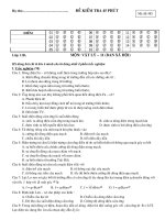 kiểm tra vật lí - 11