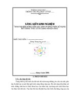 HD học sinh một số PP sử dụng bất đẳng thức COSI dạng nghịch đảo