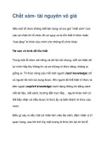 Chất xám- tài nguyên vô giá pdf