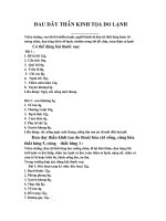 Hai toa thuốc trị thần kinh tọa(hay)