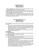 Đề thi học kì II văn 12 ( có đáp án)