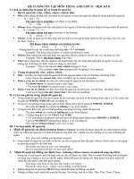 DE CUONG ON TAP HOC KY II