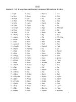 Ôn thi Olympic tieng anh tieu hoc