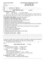 Đề KT TV 5 giữa kì II