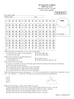 Đề tham khảo Lý_11 HK_II số 1