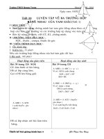 Giáo án hình hoc 7 ki 2