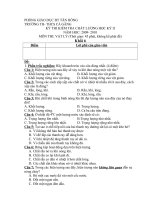 Đề thi HKII lớp 6 có đáp an