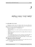 đồ án thiết kế chế tạo và điều khiển tay máy, chương 3-4 pps