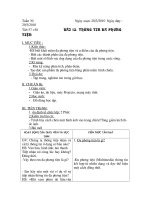 TUẦN 30: TIẾT 57+58 (LỚP 9)