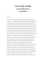 LUYỆN ĐỌC TIẾNG ANH QUA CÁC TÁC PHẨM VĂN HỌC –TEN YEARS AFTER ALEXANDRE DUMAS CHAPTER 63 potx