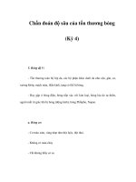 Chẩn đoán độ sâu của tổn thương bỏng (Kỳ 4) pps