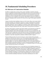 project management for construction chapter 10