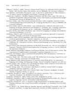 The Oxford Handbook of Cognitive Linguistics Part 115 pptx