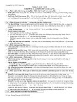 lý thuyết ôn TNPT 12 chương 6,7,8(chuần)-new