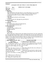 giao an tin 6 Trung 2009 tiết 1-48