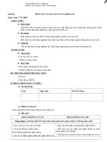 Giáo án dai sô 11 chuong2,3,4