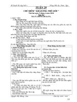 TUẦN 29 - BUỔI 1 (LỚP 4)