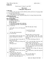 GA lớp 4 - Tuần 32 - đẹp