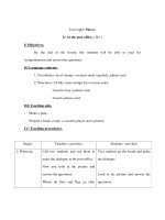 Anh văn lớp 7 - Unit eight: Places. B/ At the post office. ( B2 ) doc