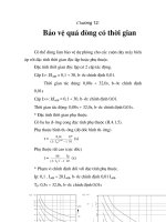 bảo vệ rơle trạm biến áp 110KV, chương 12 potx