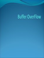 tài liệu hay về buffer overflow