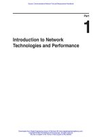 communications network test and measurement handbook