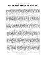 Đánh giá bài thi Ngữ văn 2010-