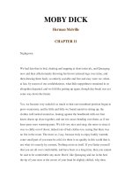 LUYỆN ĐỌC TIẾNG ANH QUA CÁC TÁC PHẨM VĂN HỌC –MOBY DICK Herman Melville CHAPTER 11 pptx