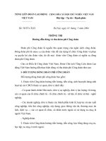 HƯỚNG DẪN ĐÓNG ĐOÀN PHÍ CÔNG ĐOÀN