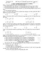 BAI KIỂM TRA HINH HỌC 11